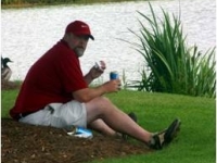 lee-wells-with-his-favorite-beer-and-dog